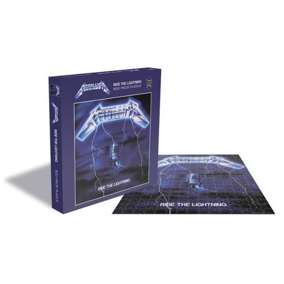 METALLICA Ride The Lightning (500 PIECE JIGSAW PUZZLE)