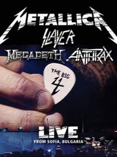 METALLICA - SLAYER - MEGADETH - ANTHRAX The big 4 - 2DVD