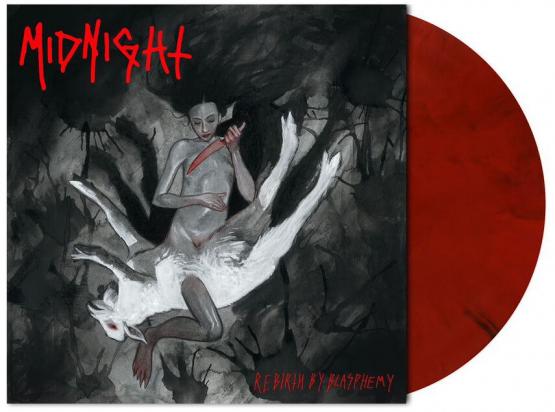 MIDNIGHT Rebirth by Blasphemy (red/blue vinyl)