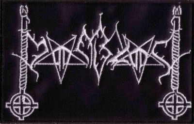 MOONBLOOD Shaped Logo Embr. Backpatch