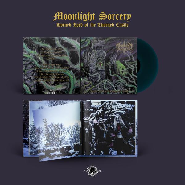 MOONLIGHT SORCERY Horned Lord Of The Thorned Castle (Sea Blu Vinyl)