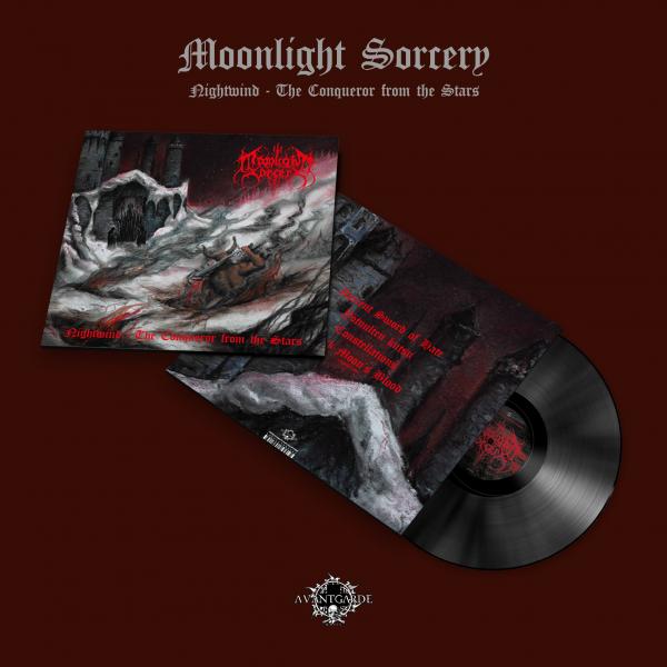 MOONLIGHT SORCERY Nightwind: The Conqueror From The Stars (black vinyl)