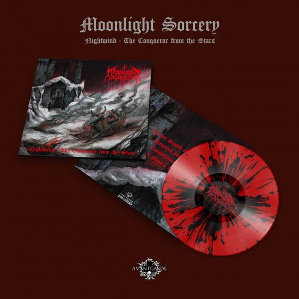 MOONLIGHT SORCERY Nightwind: The Conqueror From The Stars (splatter vinyl)