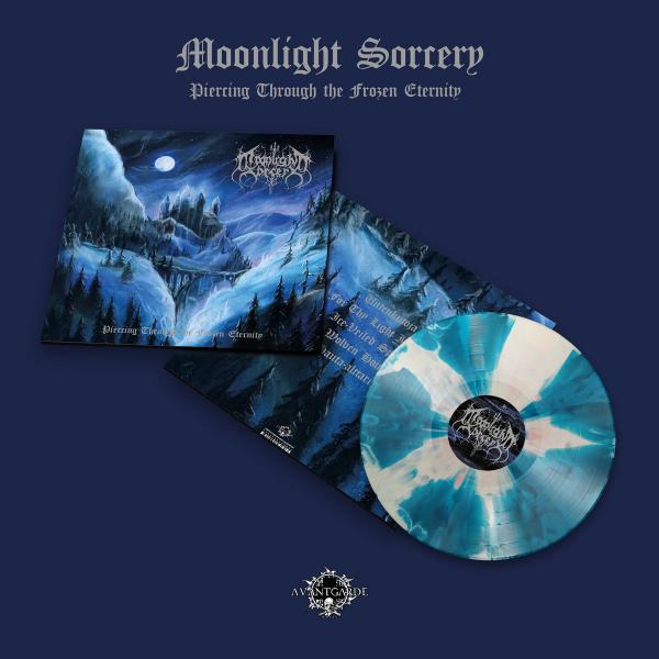 MOONLIGHT SORCERY Piercing Through the Frozen Eternity (white and blue with splatters)