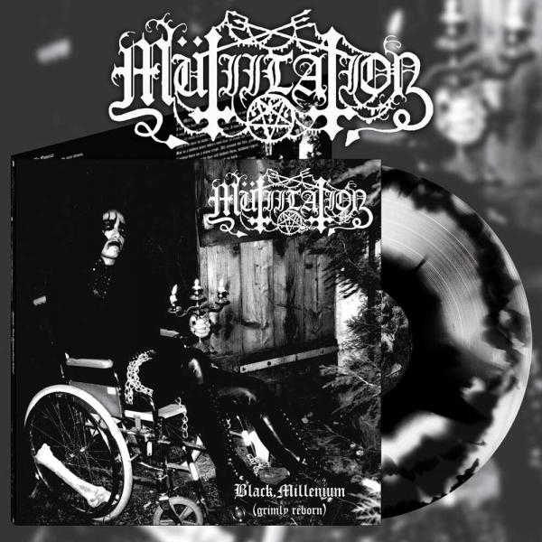 MUTIILATION Black millenium (Grimly Reborn) - Ltd black and white vinyl