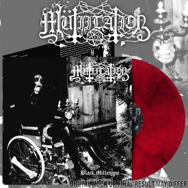 MUTIILATION Black Millenium (Grimly Reborn). Marble Vinyl