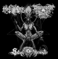 MUTIILATION - DROWNING THE LIGHT - SATANIC WARMASTER Split 2007