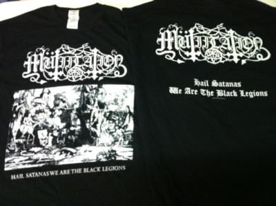 MUTIILATION Hail Satanas we are the Black Legions
