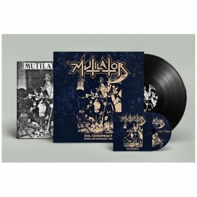 MUTILATOR Evil conspiracy  LP + CD