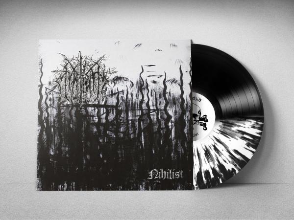 MYRKVID Nihilist (Half Black / Half Opaque White with Black Heavy Splatter LP)