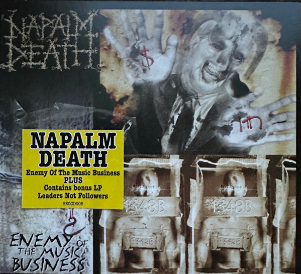 NAPALM DEATH Enemy Of The Music Business + bonus