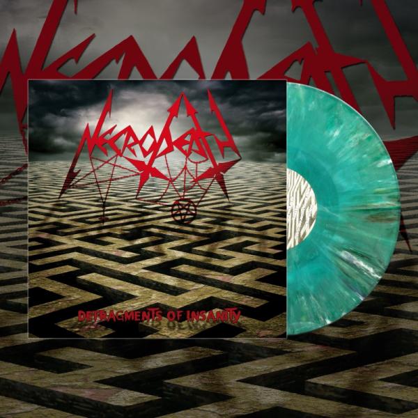 NECRODEATH Defragments Of Insanity (LP - GREEN SPLATTER)