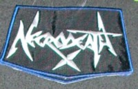 NECRODEATH Logo - Embr. patch