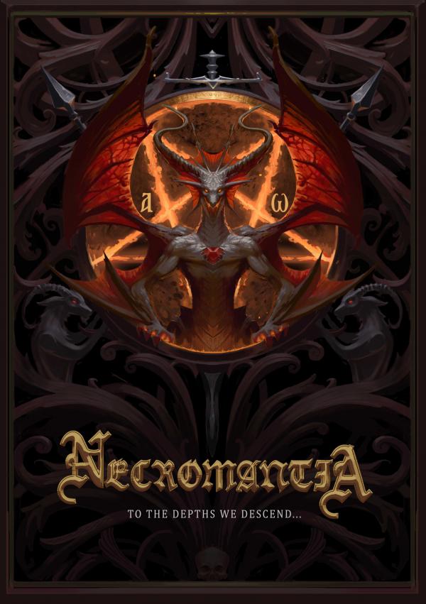 NECROMANTIA To The Depths We Descend (ltd A5)