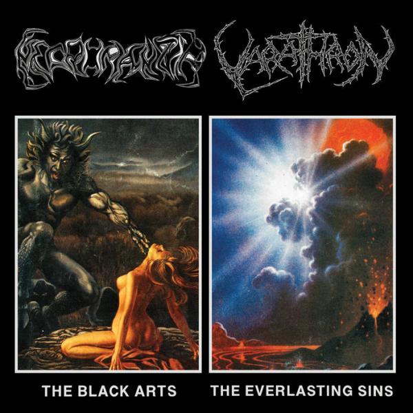 NECROMANTIA - VARATHRON The Black Arts / The Everlasting Sins