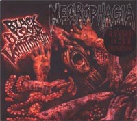 NECROPHAGIA Black blood vomiturition