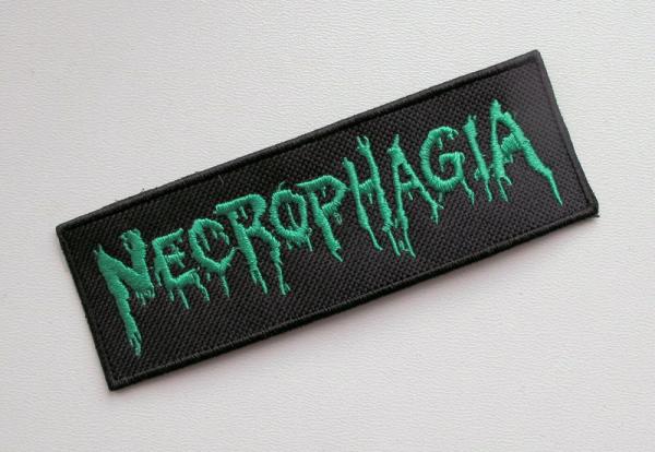 NECROPHAGIA Logo  - Embr. Patch