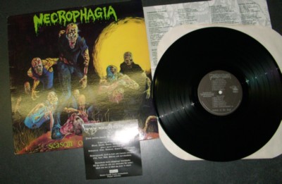 NECROPHAGIA Season of the dead LP