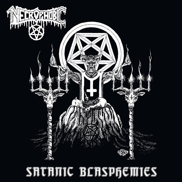 NECROPHOBIC Satanic blasphemies (red vinyl)