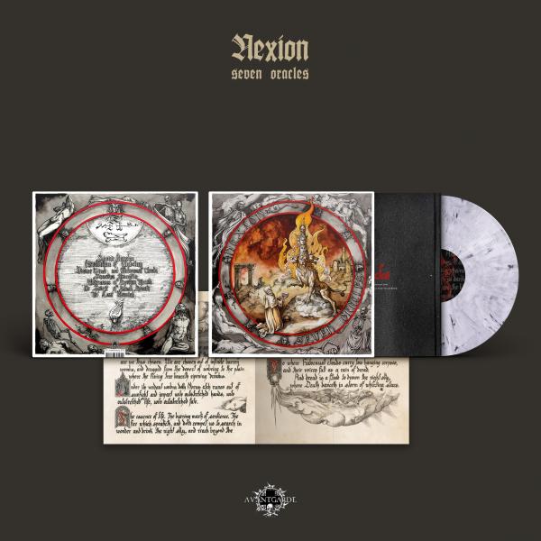 NEXION Seven Oracles (LP) white black marble vinyl