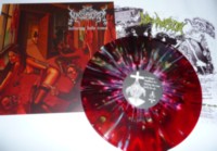 NUN SLAUGHTER - NEKROFILTH Defacing holy icons - Split LP picture