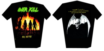 OVERKILL Feel the fire - TS L