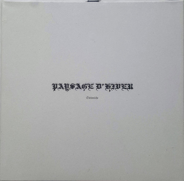PAYSAGE D'HIVER Steineiche (numbered)