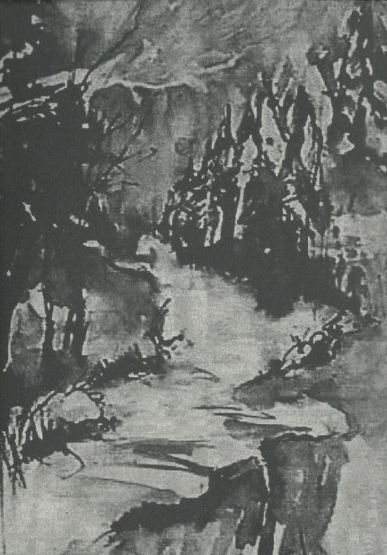 PAYSAGE D'HIVER Winterkälte  - Lim A5 digibook