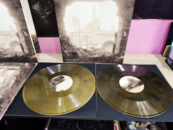 RAISON D'ETRE Within The Depths Of Silence And Phormation ( Marbled Vinyl)