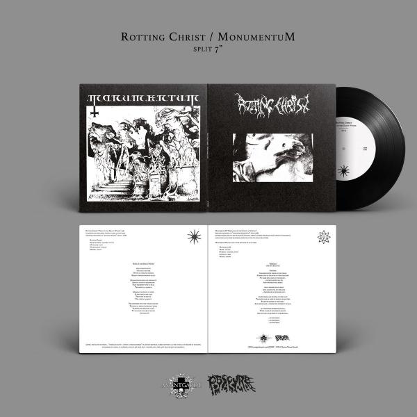 ROTTING CHRIST split with MonumentuM (7" ep)