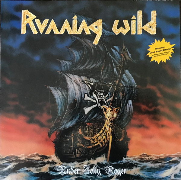 RUNNING WILD Under Jolly Roger (LP)
