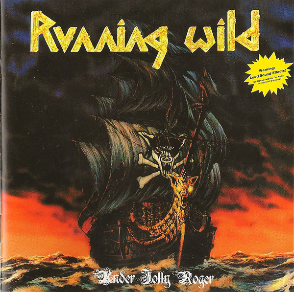 RUNNING WILD Under Jolly Roger (Russian edition)