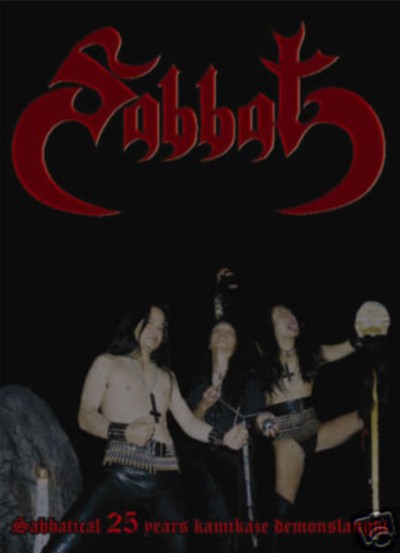 SABBAT Sabbatical 25 years kamikaze demonslaught - A5 Digi