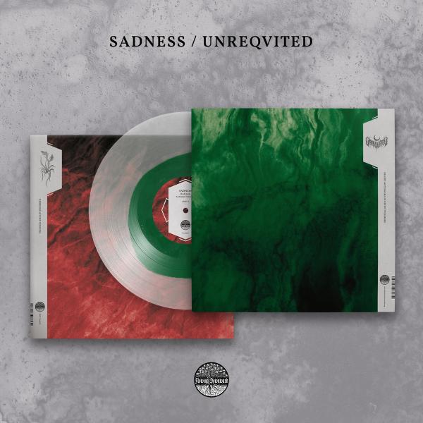 SADNESS / UNREQVITED split (clear and green vinyl)