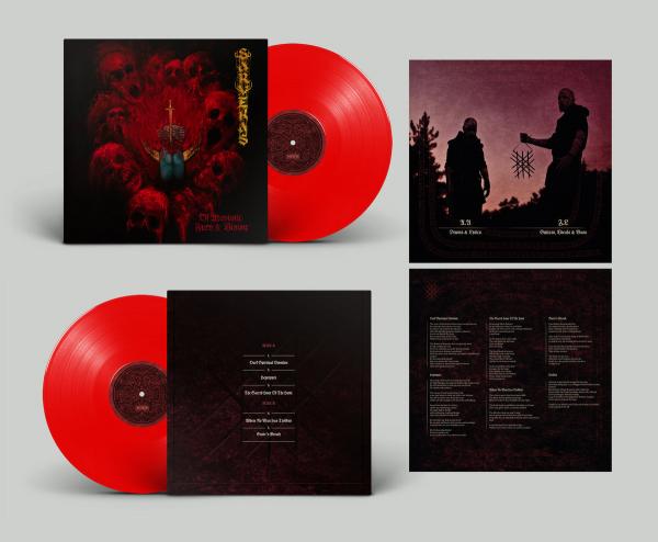 SARVEKAS Of Atavistic Fury & Visions (clear red vinyl)
