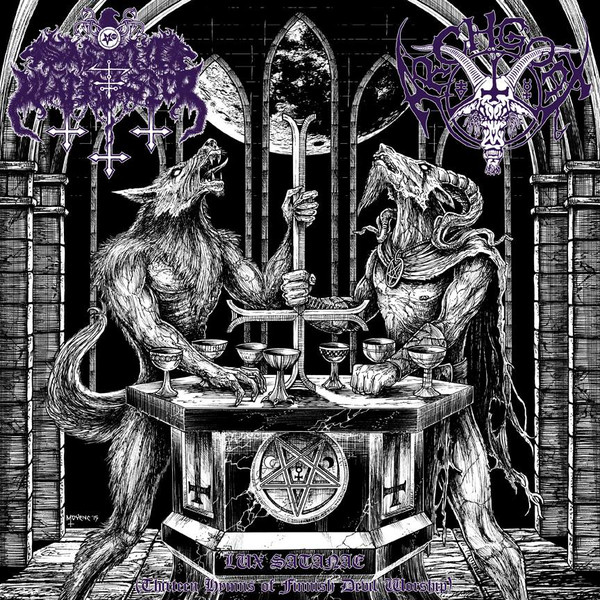 SATANIC WARMASTER - ARCHGOAT Lux Satanae (Thirteen Hymns of ...) PURPLE