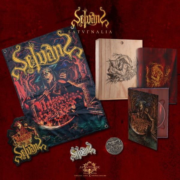 SELVANS Saturnalia - Wooden box (silver badge edition)