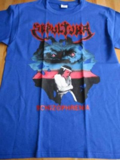 SEPULTURA Schizophrenia  - Blu TS L