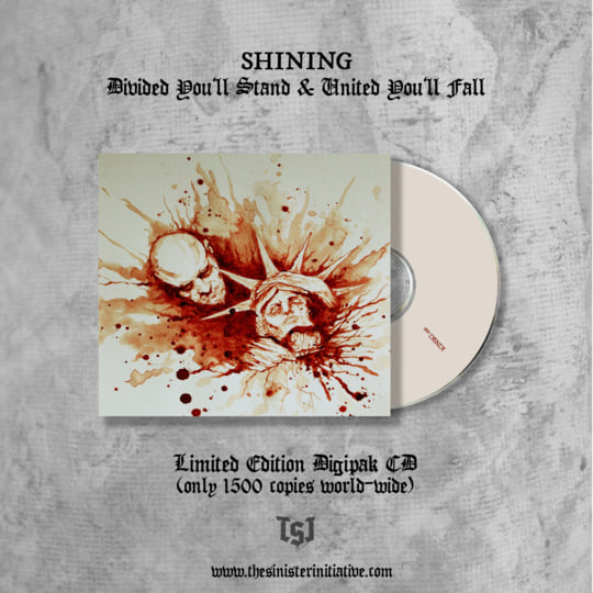 SHINING Divided You’ll Stand & United You’ll Fall (White Vinyl)