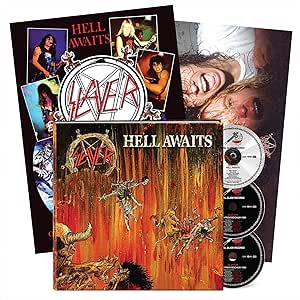 SLAYER Hell Awaits - 40th Anniversary Ed. 3CD Earbook