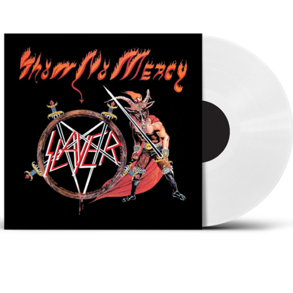 SLAYER Show no mercy  (white vinyl)