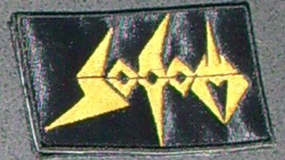 SODOM Logo  - Embr. Patch