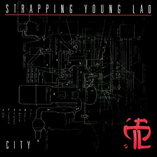 STRAPPING YOUNG LAD City (neon vinyl)