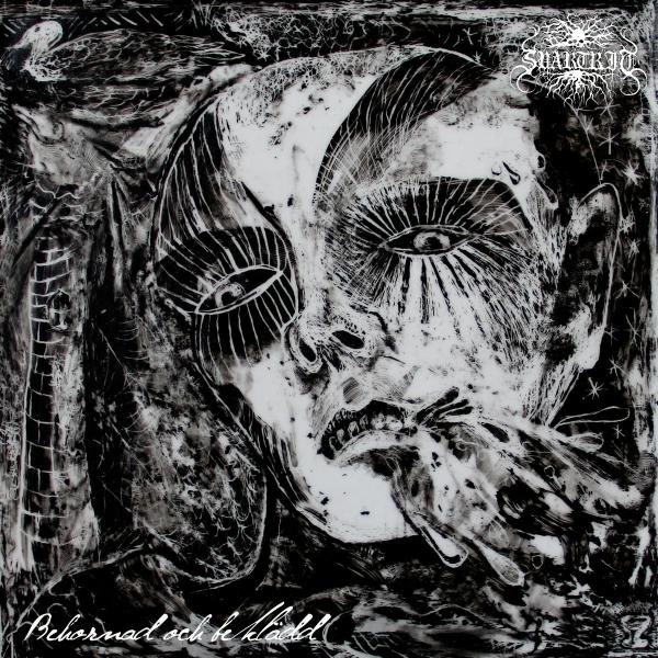 SVARTRIT Behornad Och Beklädd