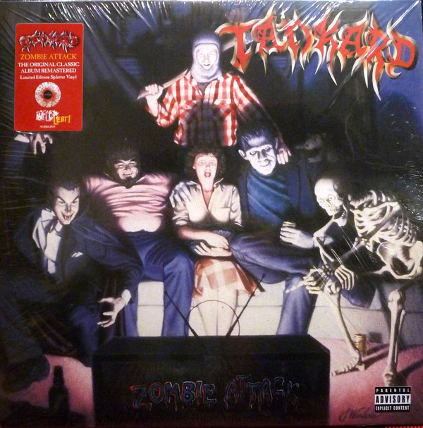 TANKARD Zombie Attack (2017 splatter vinyl)