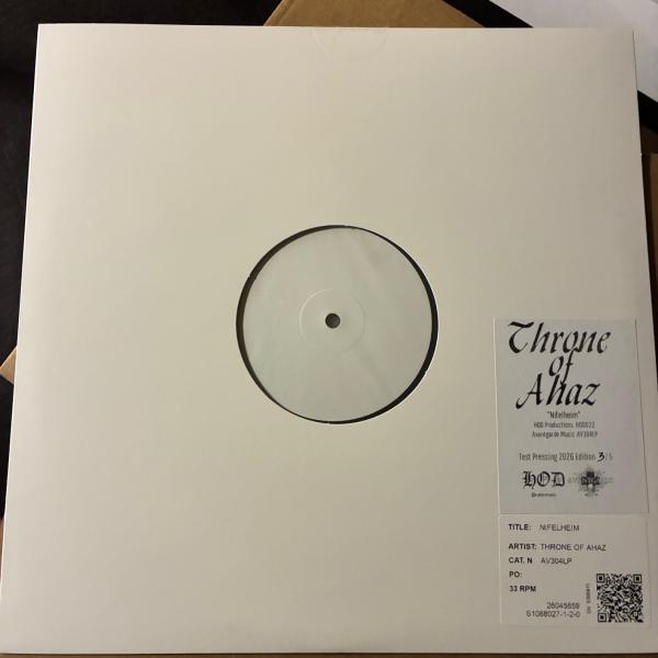 THRONE OF AHAZ Nifelheim (test pressing)