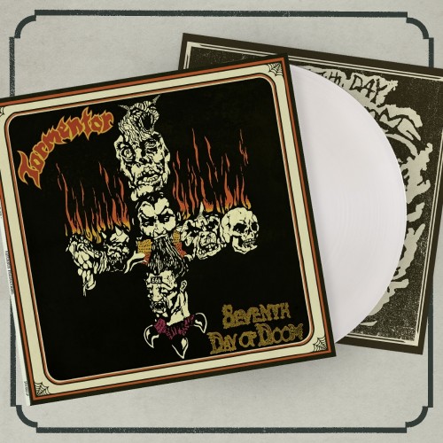 TORMENTOR Seventh Day Of Doom (White Vinyl)