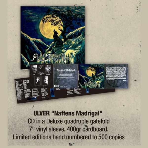 ULVER Nattens Madrigal  (DELUXE Ltd. Ed. Numbered)