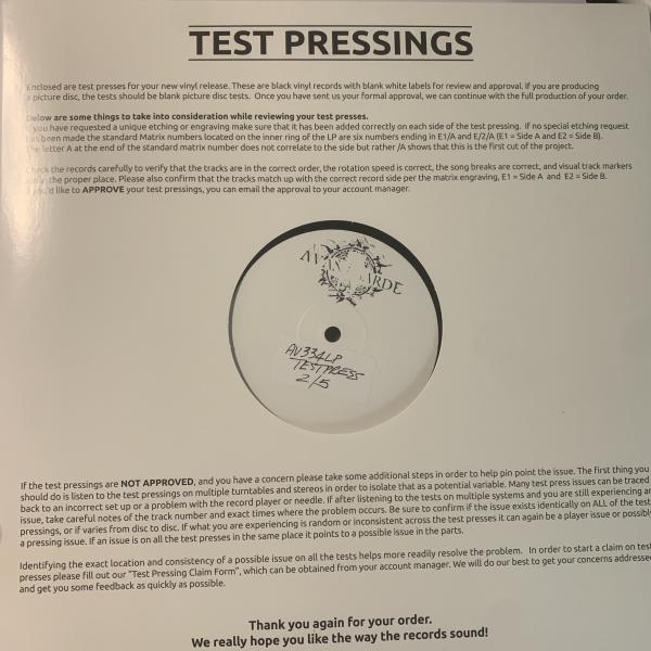 UNREQVITED Stars Wept to the Sea (test press)