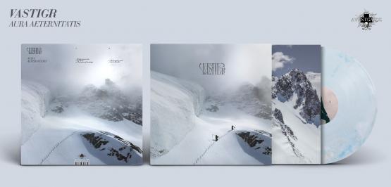 VASTIGR Aura Aeternitatis (white/cyan marble) LP